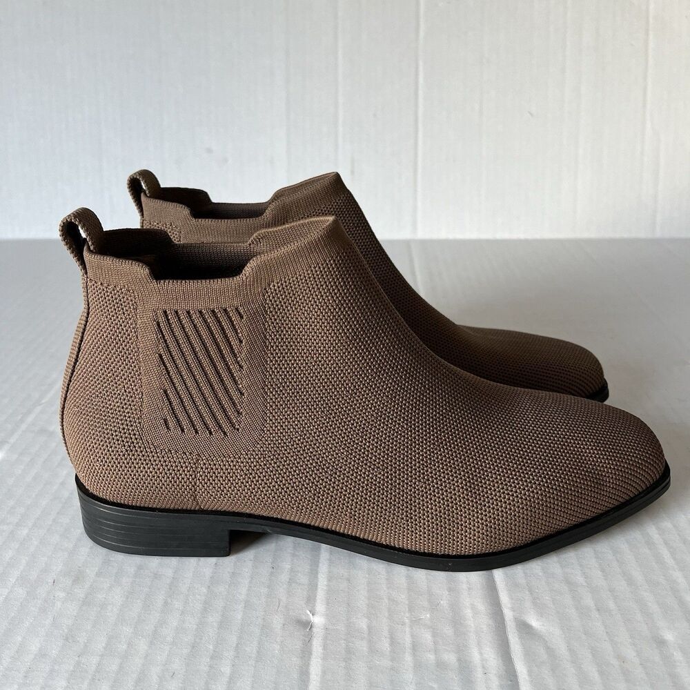 Vivaia Ryan Pro Square Toe Water Repellent Slip On Chelsea Boots Low Heel 39.5 - Picture 7 of 15